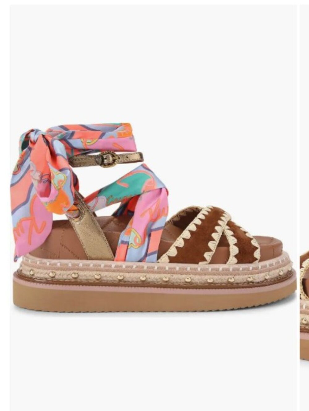 Orson Cross Scarf Sandal Kurt Geiger London Sandals